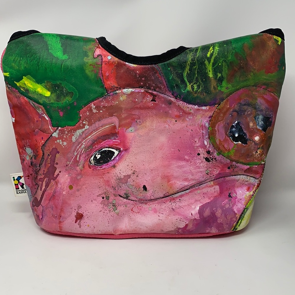Kasha ritter Coated Plastic Poly Tote Bag